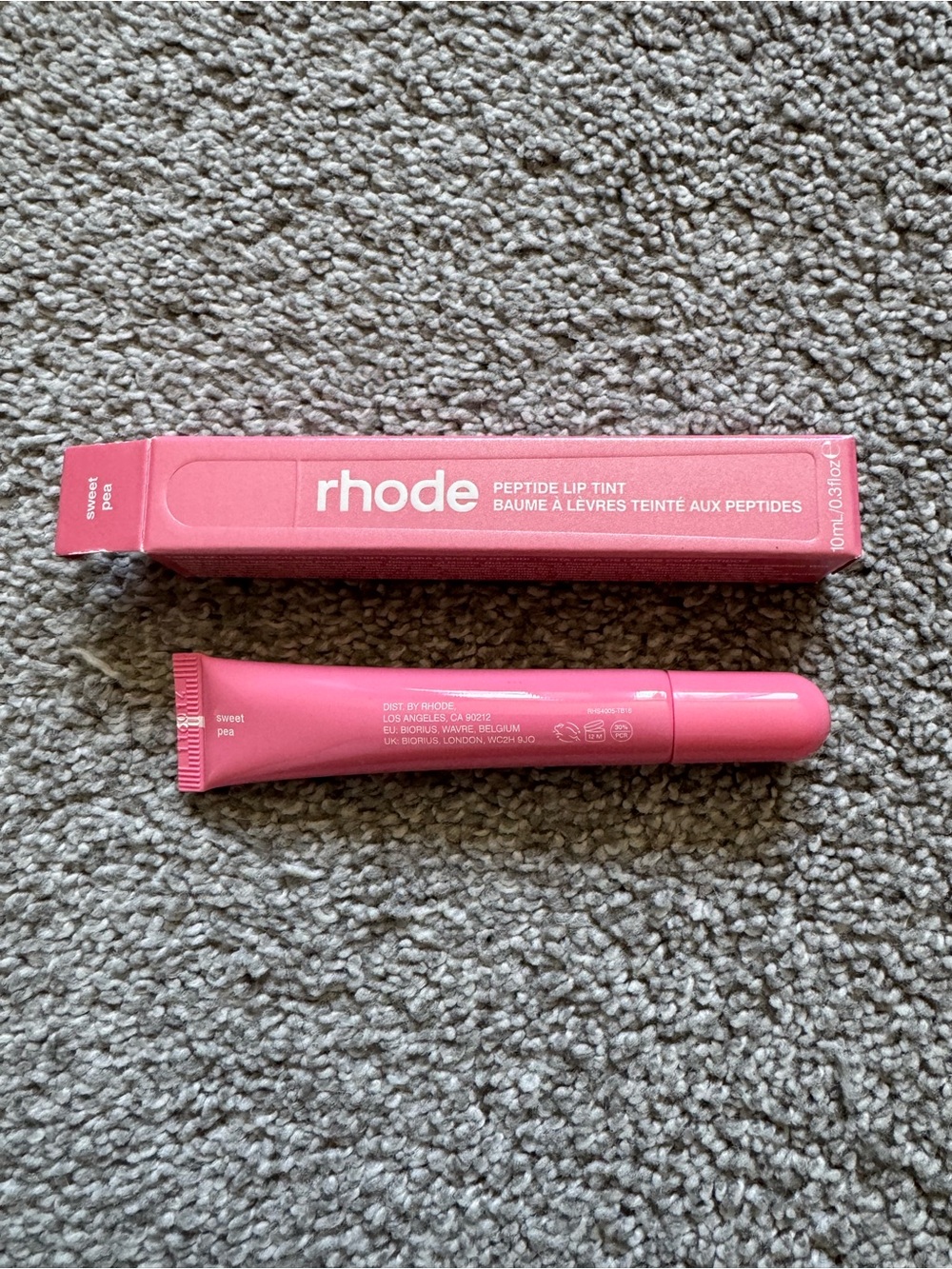 RHODE Peptide Lip Tint in Sweet Pea Pink